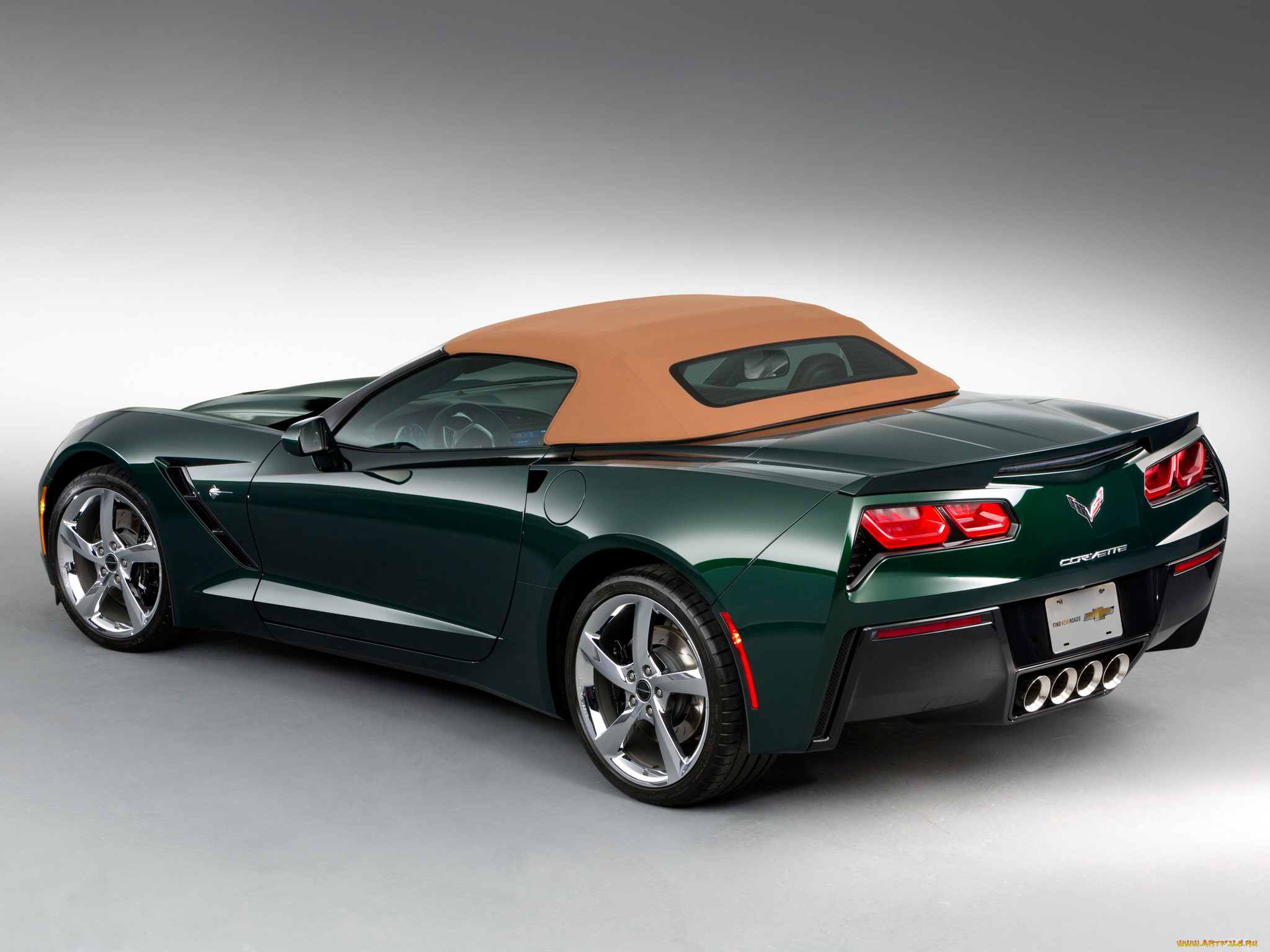 Chevrolet Corvette c7 Stingray Green